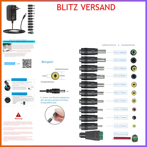 Dc24v netzteil ladegerät - 2a,